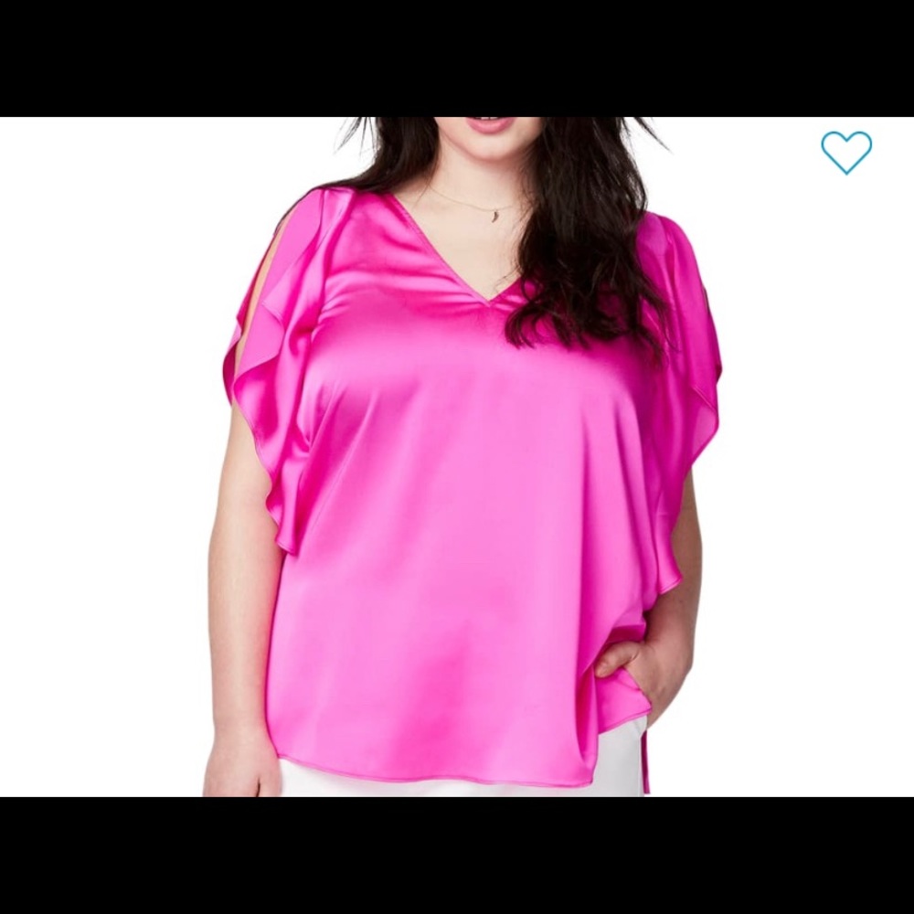 Rachel Roy plus flutter blouse